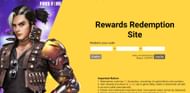 Rewards Redemption Site is required to utilize redeem codes (Image via Free Fire)